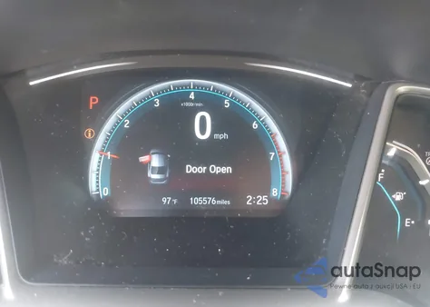 2016 Honda Civic Ex-T z USA, uszkodzony, nr VIN 19XFC1F37GE018067